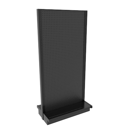 Lozier Gondola Island Display Add-On, Black 36W 78H 13D P313T-AD